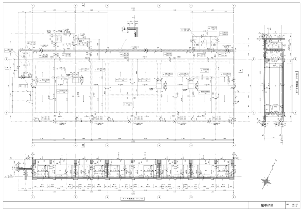 屋根伏図
